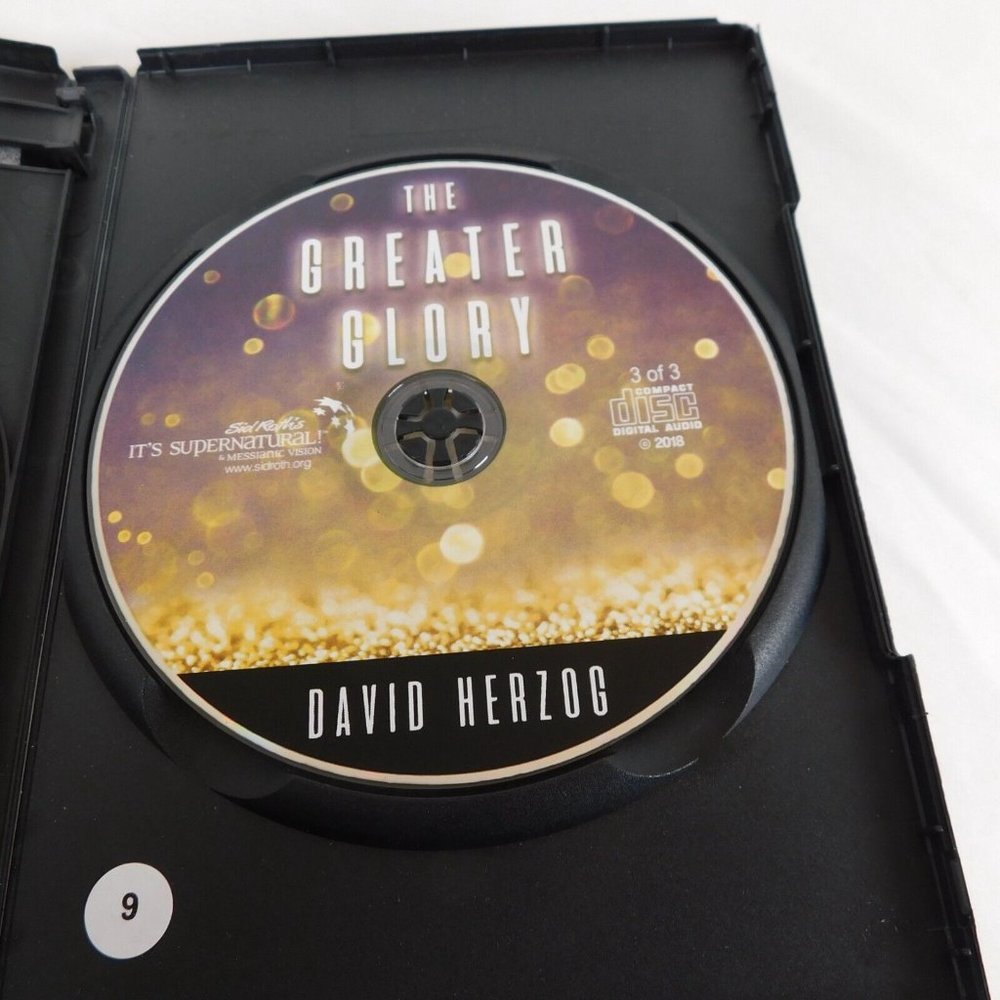 Greater Glory Audiobook 3 CD Set 2018 Dr David Herzog Christian Sermon Ministry - Picture 7 of 8
